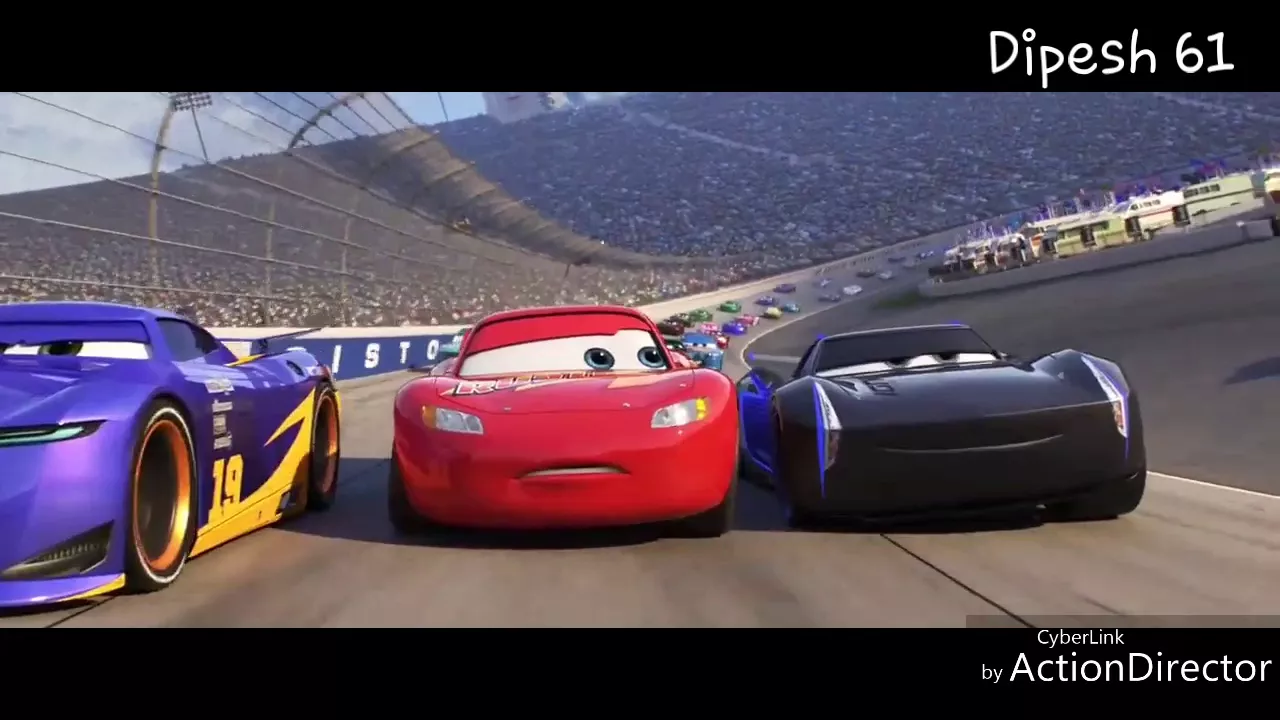 Cars 3 | McQueen Accident Scene in Hindi