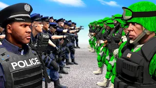 POLICE VS ARMÉE SUR GTA 5 ! (Qui gagnera ?)