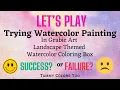 Let s Play with Watercolor in Grabie Art Landscape Themed Watercolor Coloring Box