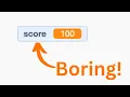 STOP Making This Mistake How to Show Variables with a Sprite in Scratch