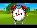 Telling Time Song: What Time Is It? | Nursery Rhymes for Babies by LittleBabyBum - ABCs and 123s