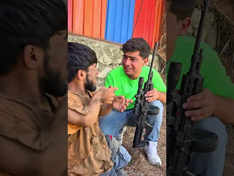 Short man was mocked For his gun 🔫 😢 💕