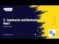 C Constructor and Destructor Difference between Constructor and Destructor