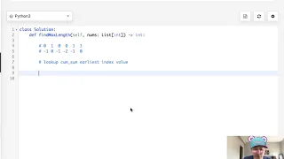 Leetcode - Contiguous Array Python