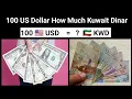 Forex 100 US Dollar How Much Kuwait Dinar Exchange Rate Kuwait Currency Vs US Dollar usd to kwd