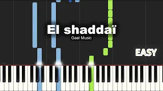 Gael Music - El shaddaï | EASY PIANO TUTORIAL BY Extreme Midi