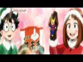 Uraraka and deku Christmas gift dub