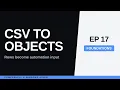 PowerShell Import-Csv and JSON Files In Objects Out