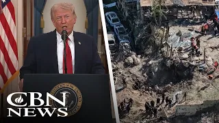 Trump's Iran Speech: 'We're Going to Hit Them Extremely Hard' – War Not Over Yet