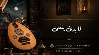 موسيقى هادئة  لما بدى يتثنى دندنها
