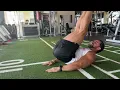 How To Perform The Lying Leg Raise Exercise