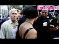 Eminem Dr Dre Ex-Wife Nicole Young Arrive To The 1999 MTV Music Awards Red Carpet In N Y