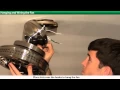 How to Install a Hunter Ceiling Fan - 2xxxx Series Models