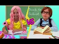 Download Lagu Alice and Stacy Back to School story! how to make DIY School Supplies!