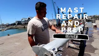 MAST PREPERATION | YACHT REBUILD WEEK 58