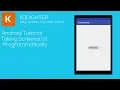 Android Studio Tutorial - Taking Screenshot Programmatically