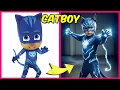 Download Lagu PJ Masks Charcaters in REAL LIFE 🌙 + Guess The Voice + Their Favorite Movies \u0026 More! | Catboy