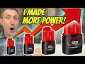 150 More Power Milwaukee M12 Battery Upgrade