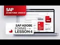 SAP Adobe Forms - Understanding Form Elements Tables Boxes Text More