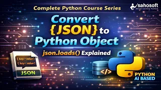 Convert JSON to Python Object json loads Explained Python AI based Python Latest version