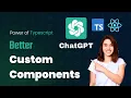 How to use ChatGPT To Write Better React Code React js and Typescript