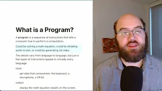 What is a Program Think Python Section 1 1