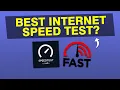 NEW Speedtest by Ookla vs Fast com 2025 Best Internet Speed Test