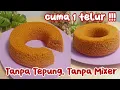 Download Lagu HEMAT❗  BOLU SINGKONG KUKUS 1 TELUR HASILNYA LEMBUT CANTIK