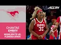 Chantae Embry Scores Her Season High In SMU s 1st ACC Game