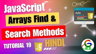 JavaScript Array Find and Search methods Guri Web Developer JavaScript Tutorials in Hindi