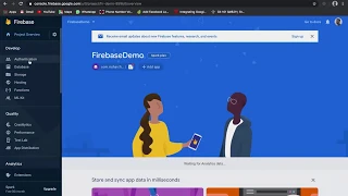 Firebase Android Tutorial 2 - Firebase User Registration Authentication using Android Studio