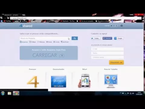 Download MP3 Vídeo tutorial Fácil, como baixar musicas utilizando o 4shared  (grátis)