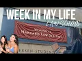 Harvard Law School Vlog first week back as a 3L my last first day of school