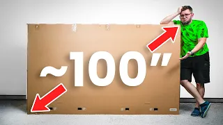 Kupiłem NAJTAŃSZY 100 calowy telewizor...