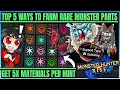 Top 5 Ways to Farm Monster Materials - Gems Plates Orbs