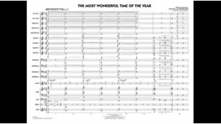 The Most Wonderful Time Of The Year Arr Paul Murtha 