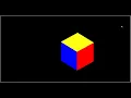 PYTHON 3D SPINNING CUBE explained
