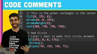 How to Comment Your Code in p5 js 1 6