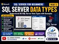 SQL Server Tutorial for Beginners SQL Server Data Types Explained Part 3