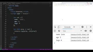 How to iterate object properties in JavaScript iterate through an object