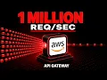 Scale Your API to 1 million requests Per Second
