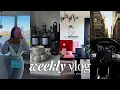 WEEKLY VLOG LIVING IN NYC LIFE UPDATE PRODUCTIVE DAYS SOLO DATES SHOPPING AS A BUSINESS OWNER