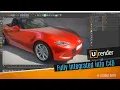 Full Integration into C4D Teaser - U-RENDER