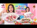 Download Lagu LEIKA VS TOMPEL MAU BIKIN ES KRIM MOCHI… MALAH JADI BANANA SPLIT 😱🍌🍦