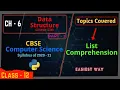 5 Data Structure Part-1 Linear List List Comprehension Most Simplest way to create a list