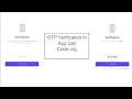 OTP Verification I App lab I Code org