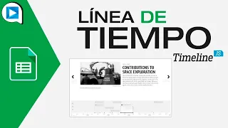 Linea de tiempo en hoja de calculo con Timeline JS para PROFESORES y ALUMNOS