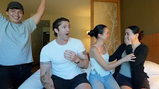 Telling My Twin I’m Pregnant FULL REACTION - Merrell Twins