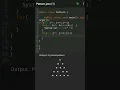 java programing - Pyramid pattern