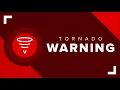 Tornado warning issued for Charlotte NC LIVE STORM COVERAGE